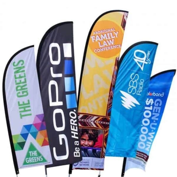Propaganda Best Flags Banners Real Estate Open House Feather Flags for Outdoor and Indoors Displays
